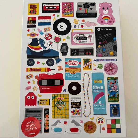 Happily Other - Happily Puzzle In the 80’s 1000 Piece NWT